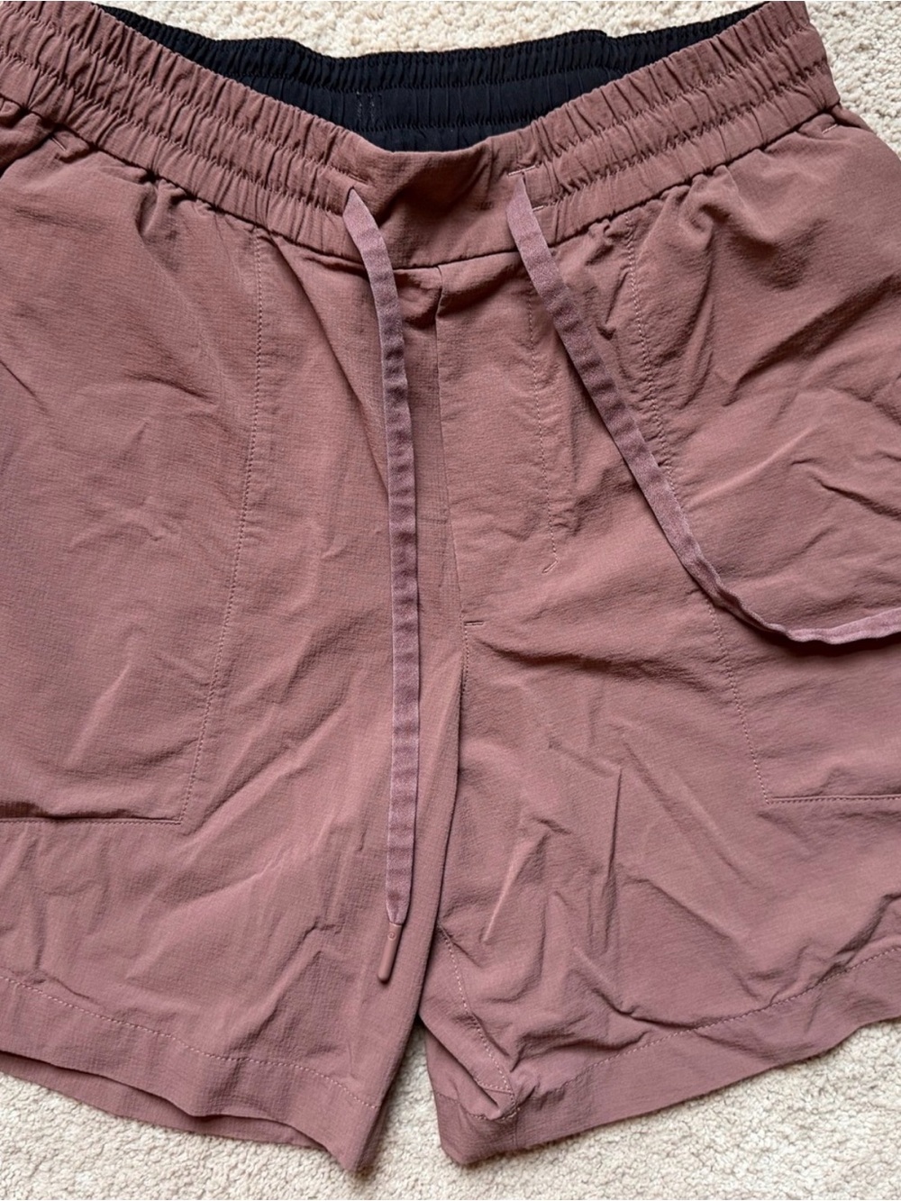 Men’s Lululemon Bowline Short 5” *Stretch Ripstop Vintage Plum Size Small